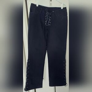 Excalibor Black Jeans Made In Canada Cosplay Medieval Goth 30